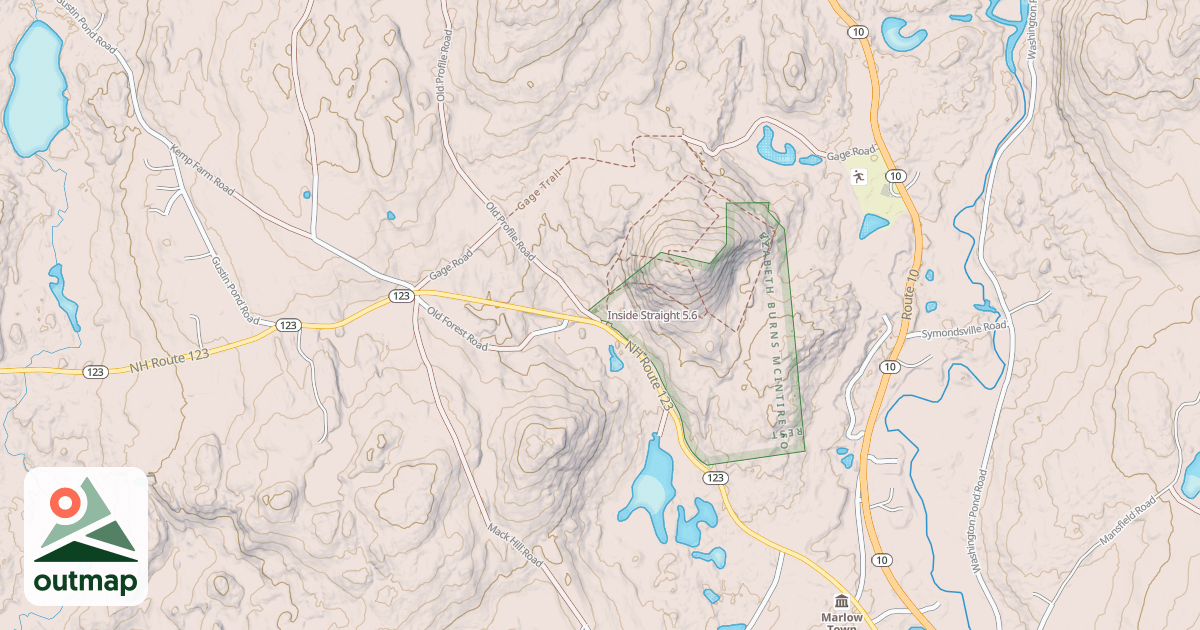 Map of Inside Straight