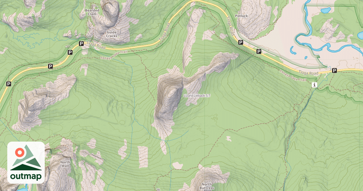 Map of Lizard Lieback