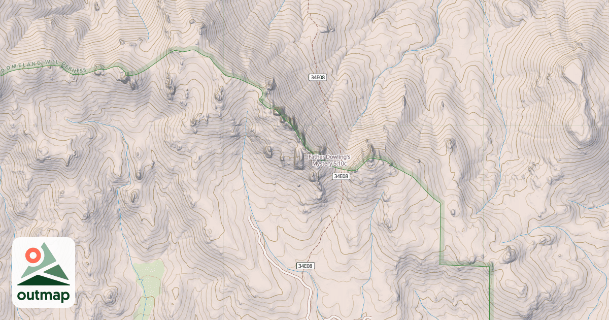 Map of Father Dowling's Mystery