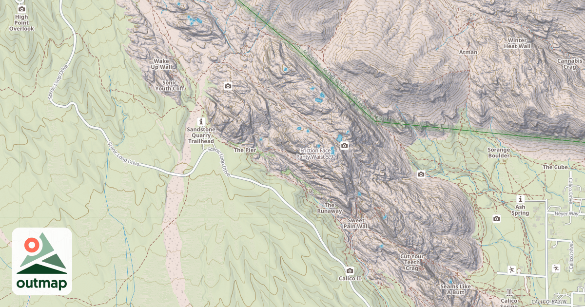 Map of Friction Face Panty Waist