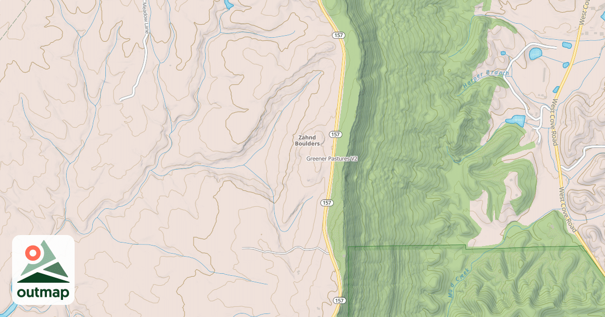 Map of Greener Pastures