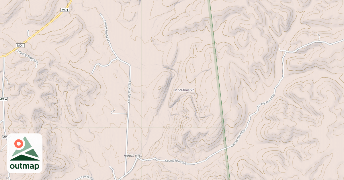 Map of In 5/4 time in Madison