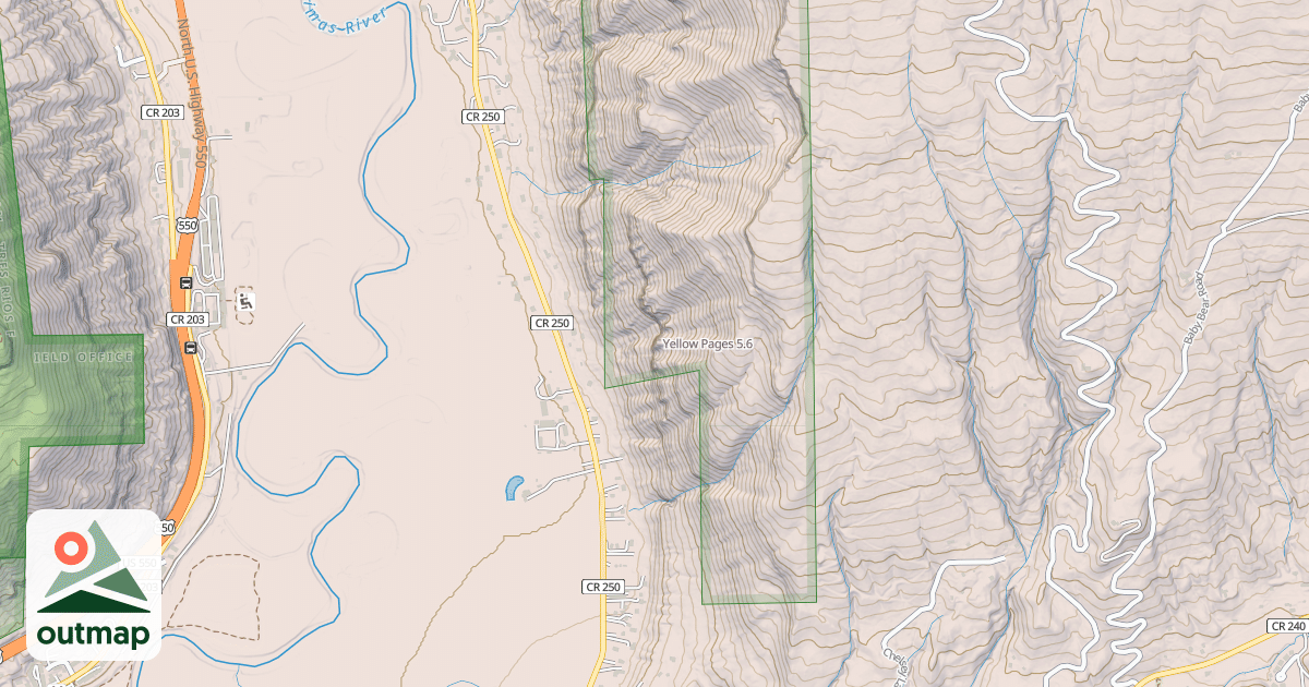 Map of Yellow Pages