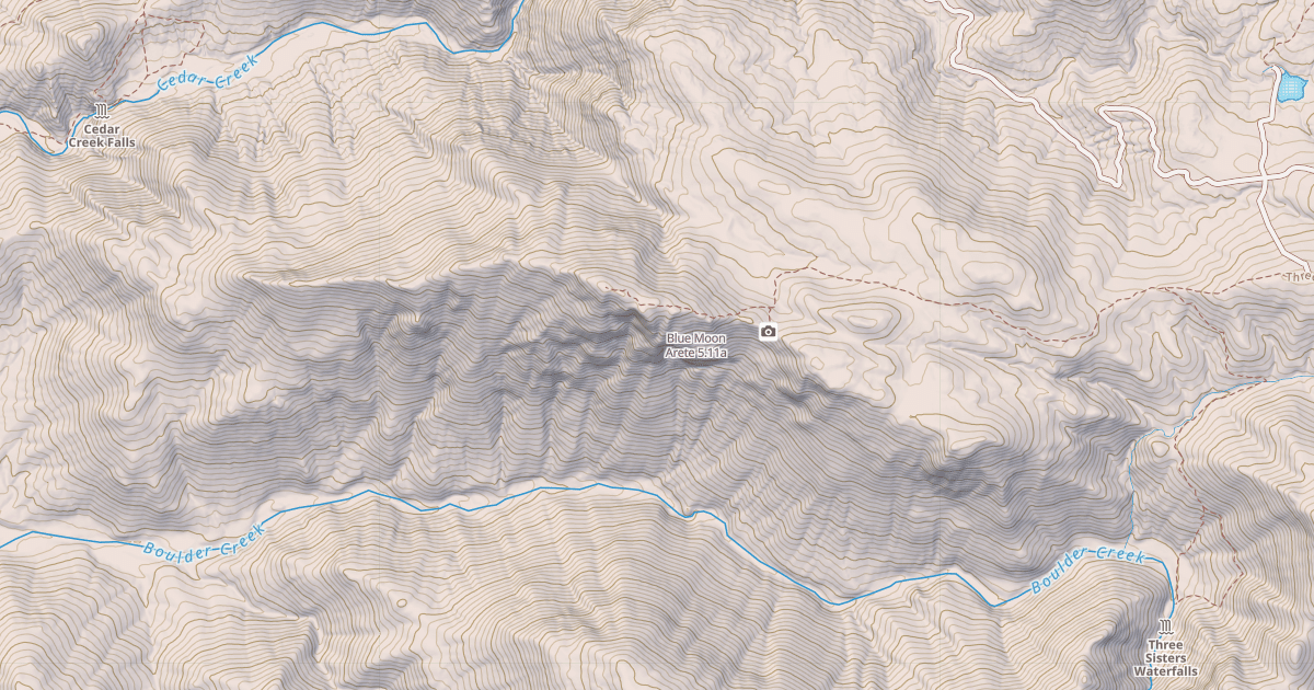 Map preview of Blue Moon Arete
