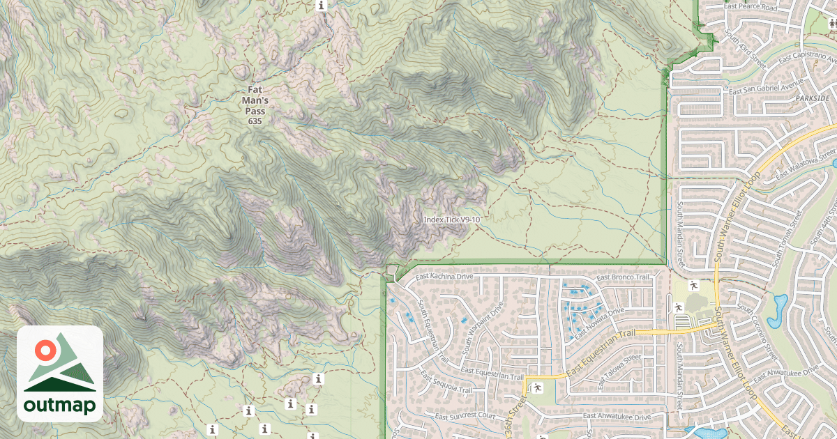 Map of Index Tick