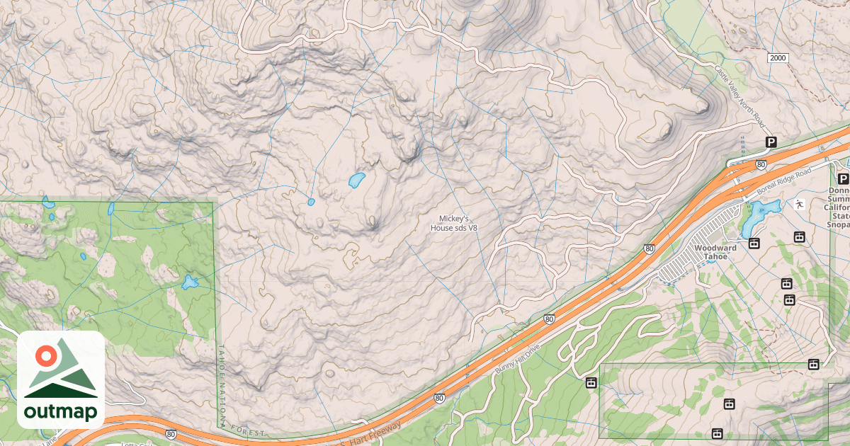 Map of Mickey's House sds