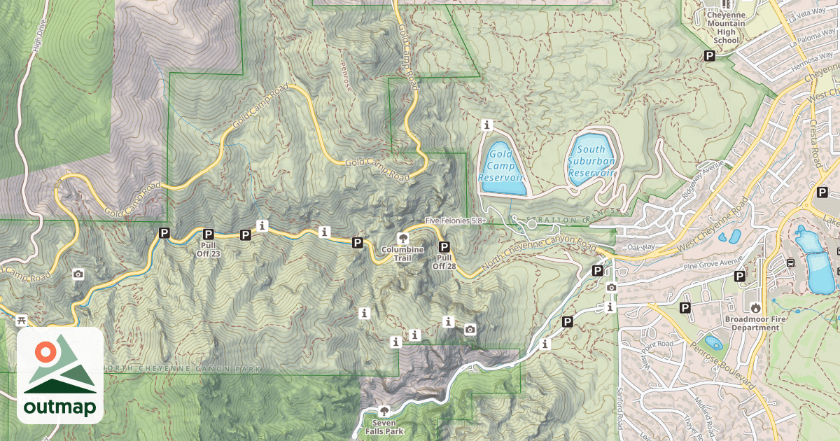 Map of Five Felonies