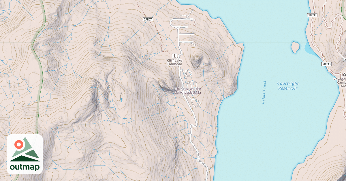 Map of The Cross and the Switchblade