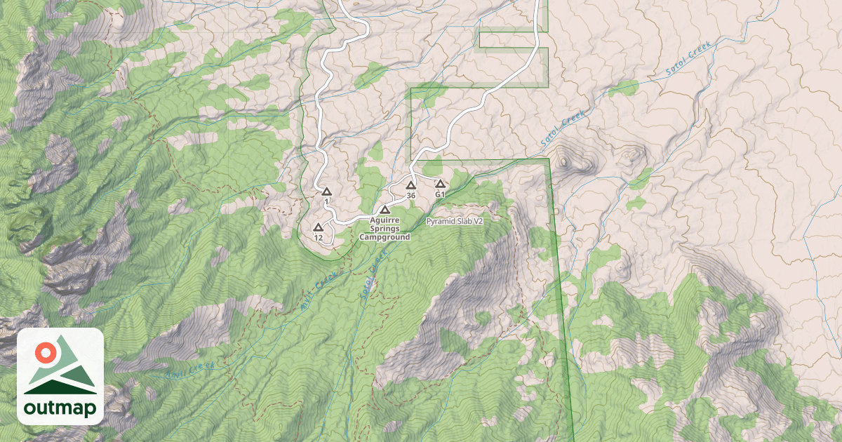 Map of Pyramid Slab