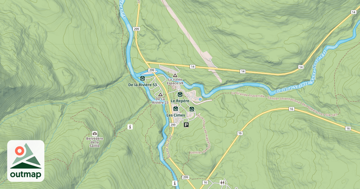 Map of Le Repère
