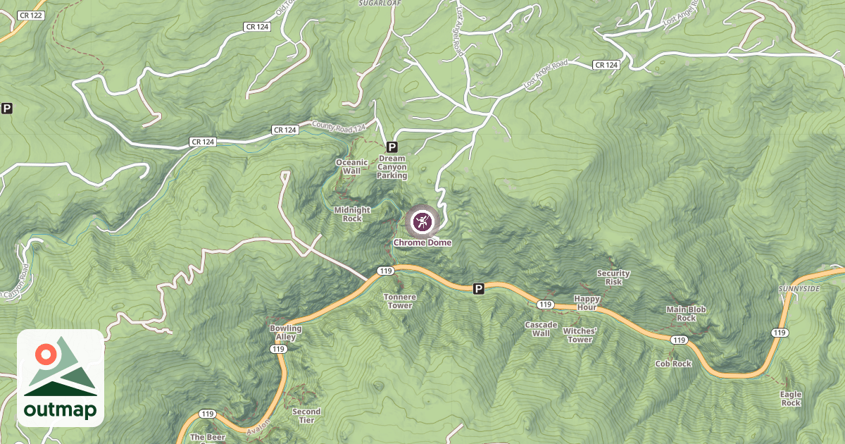 Map of Chrome Dome