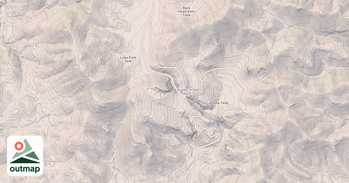 Map of Boulder Problem (aka)