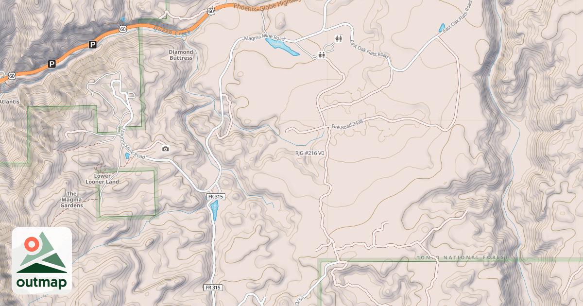 Map of RJG #216