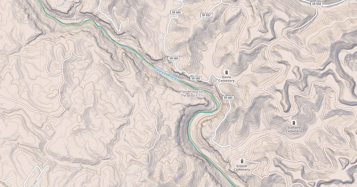Map preview of Tenderness On The Block