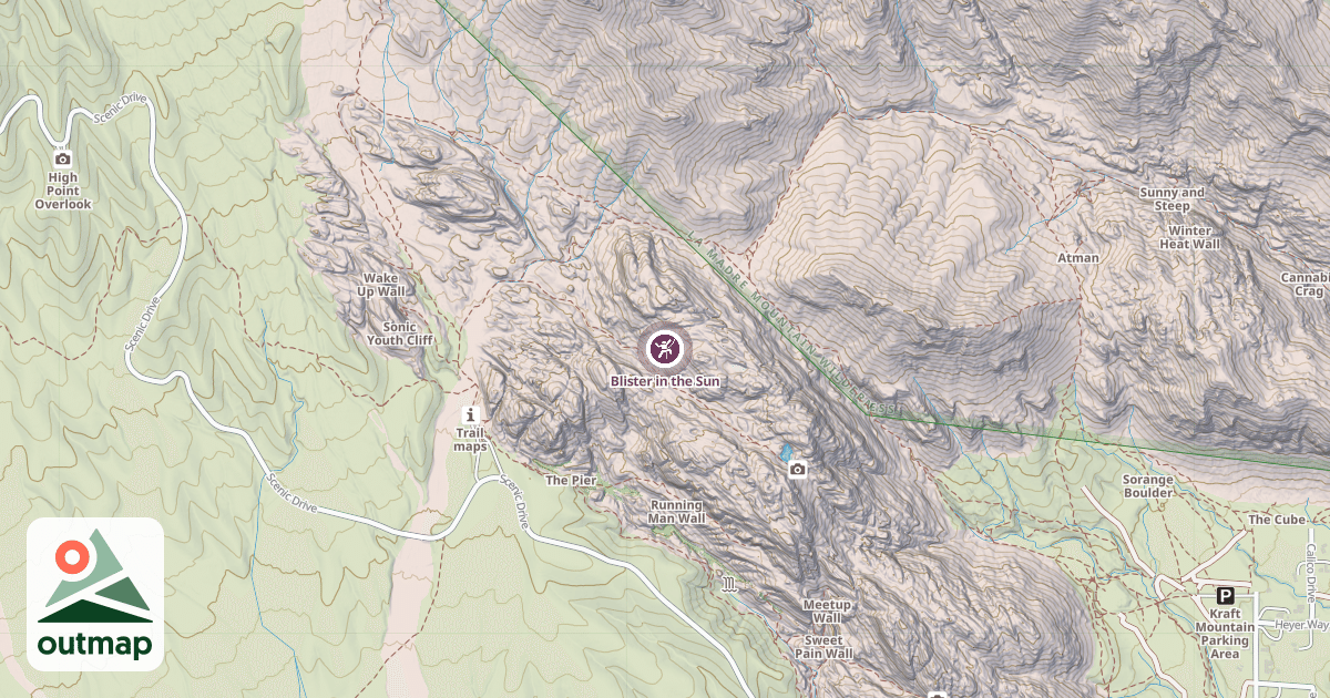 Map of Blister in the Sun