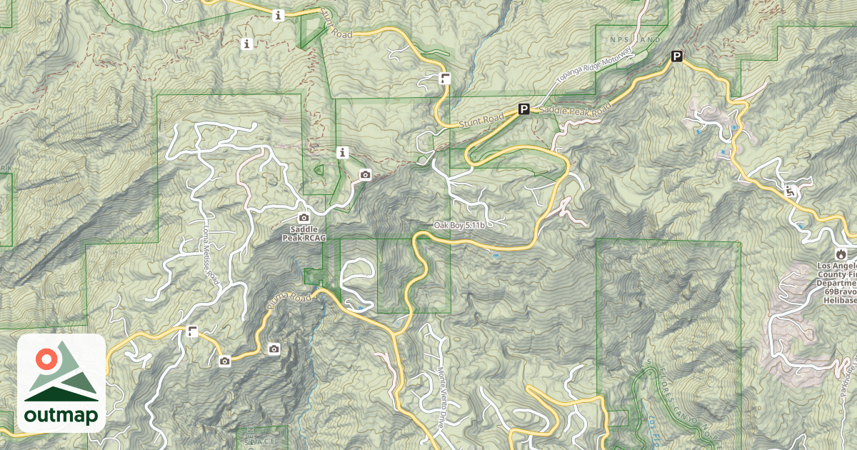 Map of Oak Boy