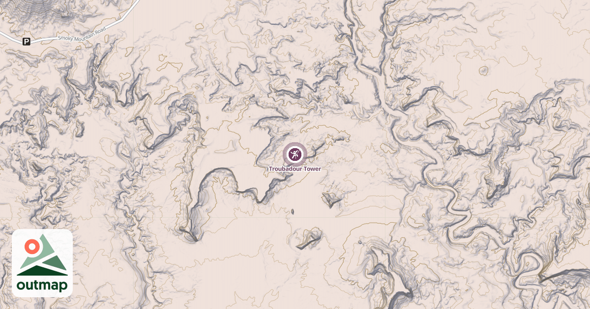 Map of Troubadour Tower