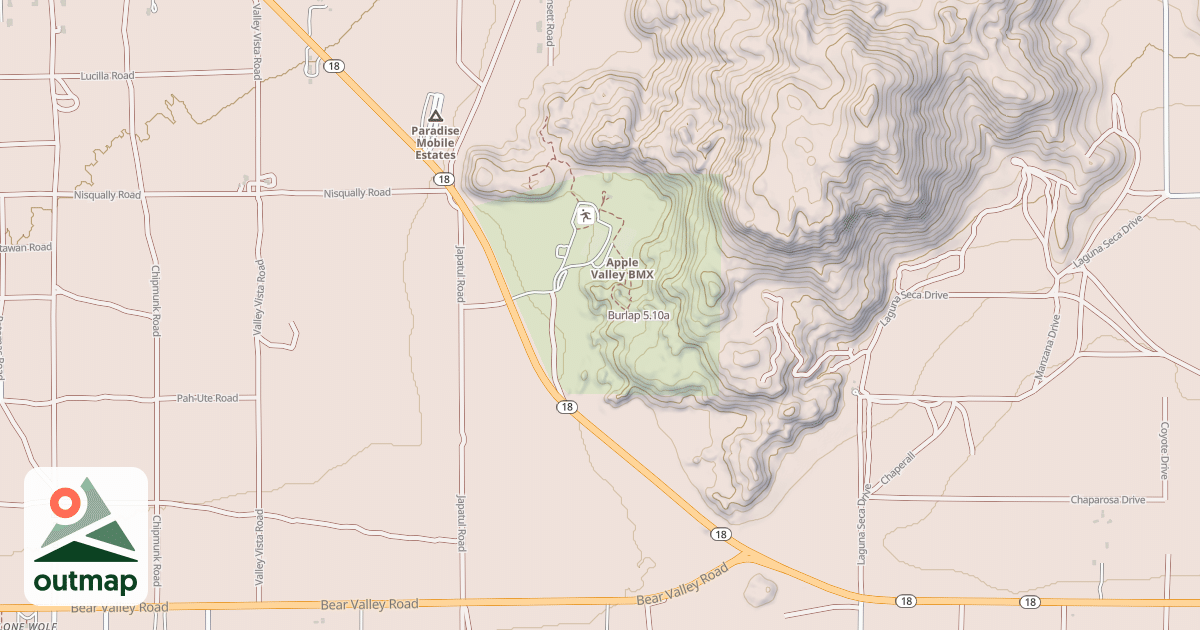 Map of Burlap