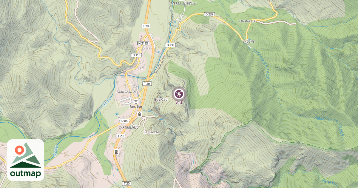 Map of Aïti