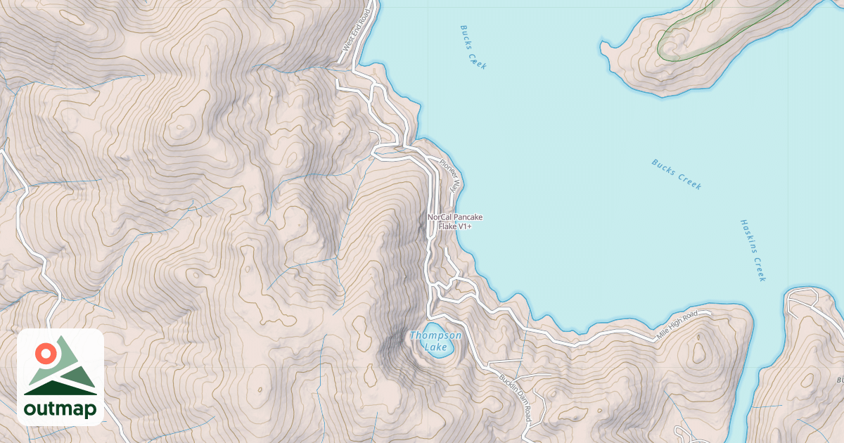 Map of NorCal Pancake Flake