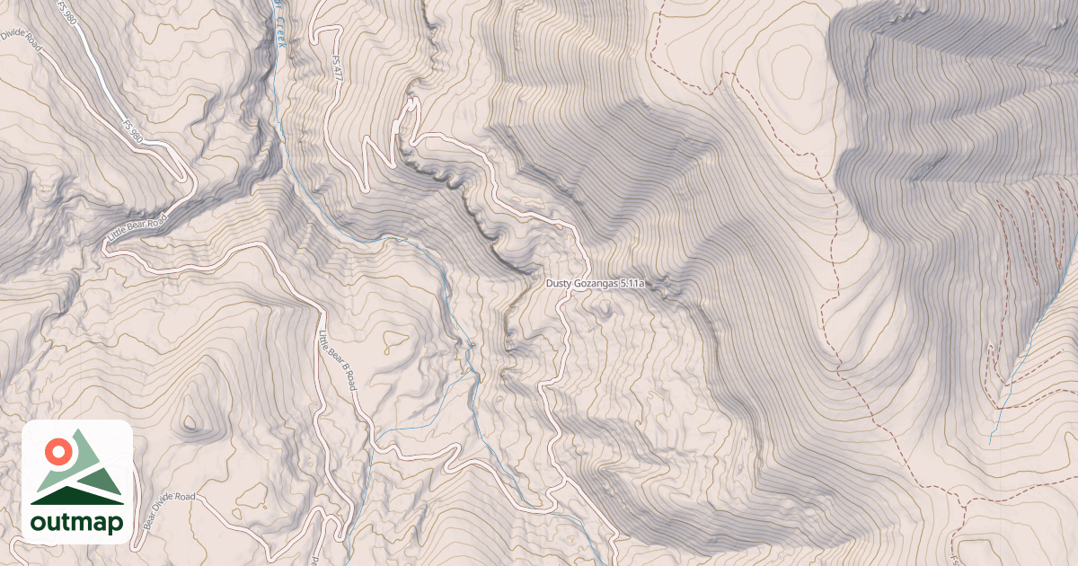 Map of Dusty Gozangas