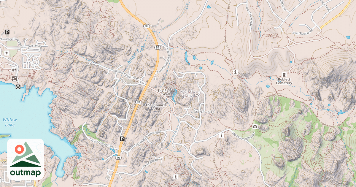 Map of Hop, Skip, and a Jump