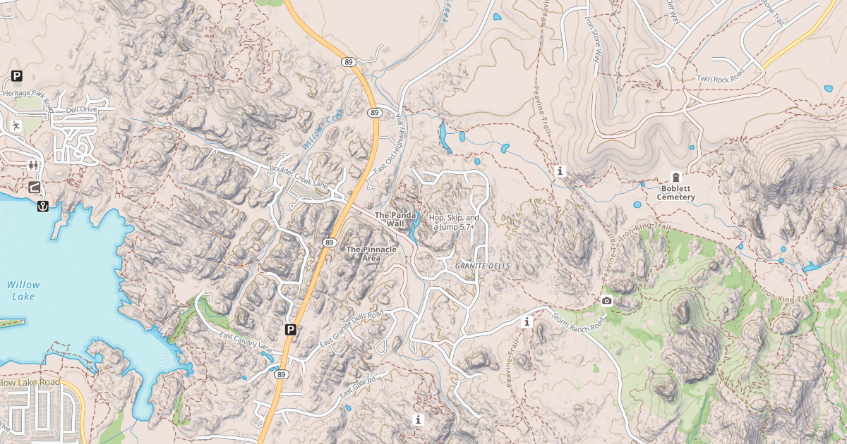 Map preview of Hop, Skip, and a Jump