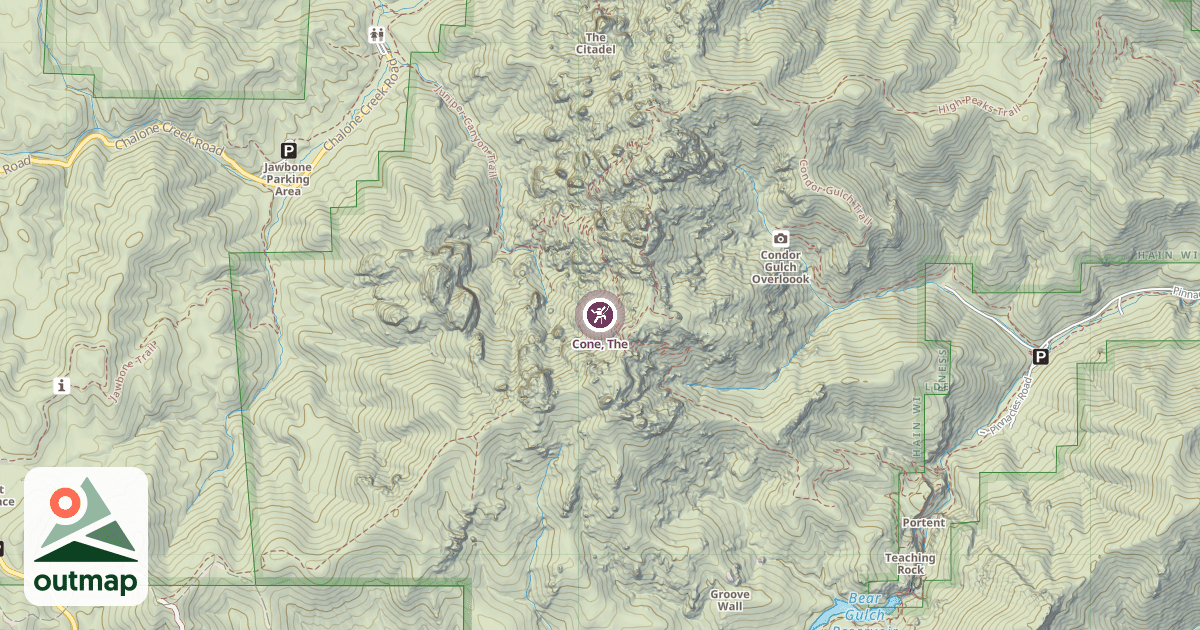 Map of Cone, The