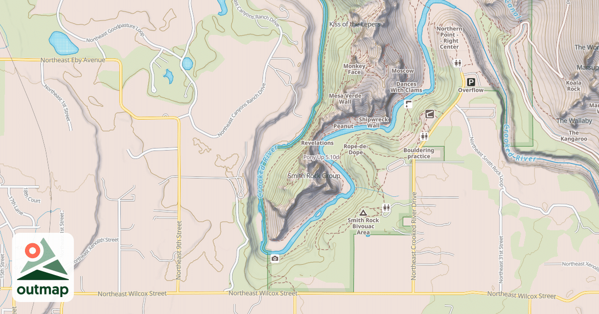 Map of Pony Up