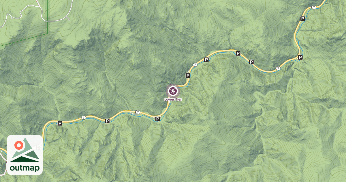 Map of Lower Tier