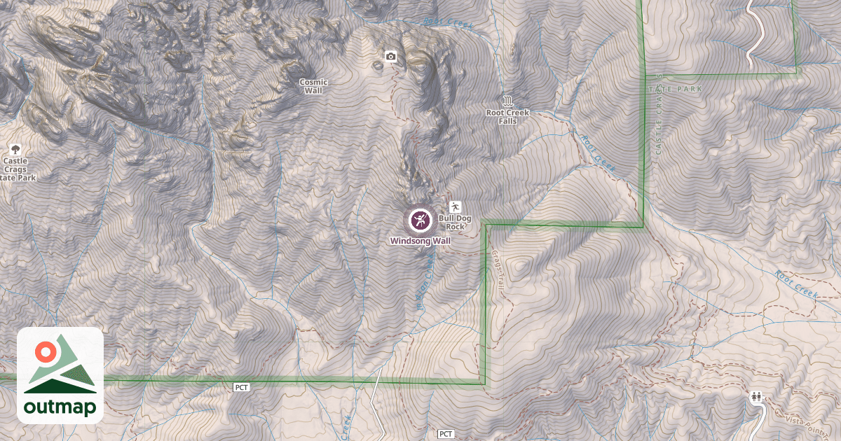 Map of Windsong Wall