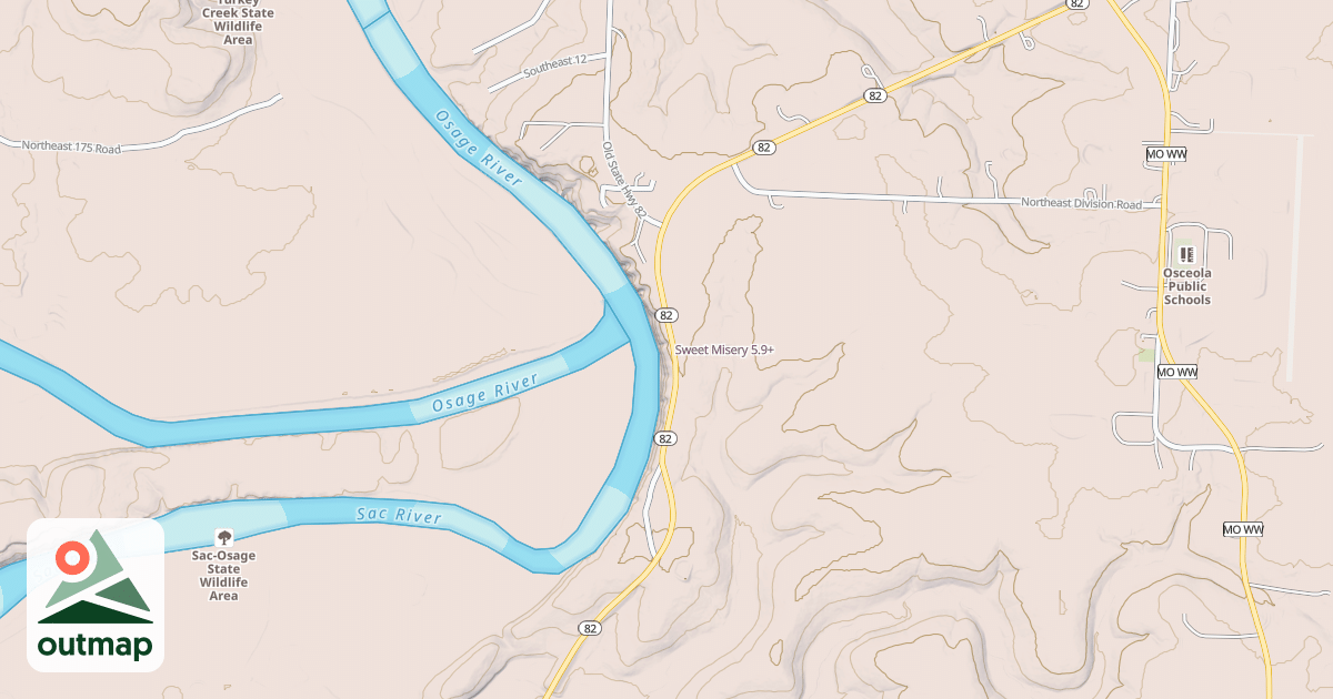 Map of Sweet Misery