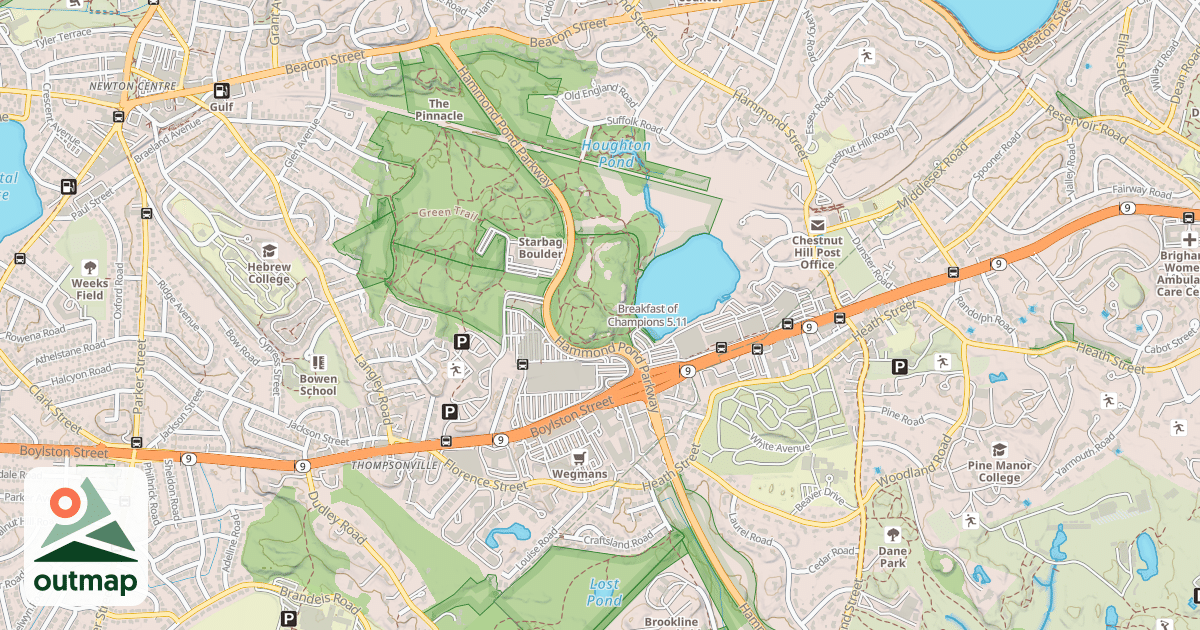 Map of Breakfast of Champions