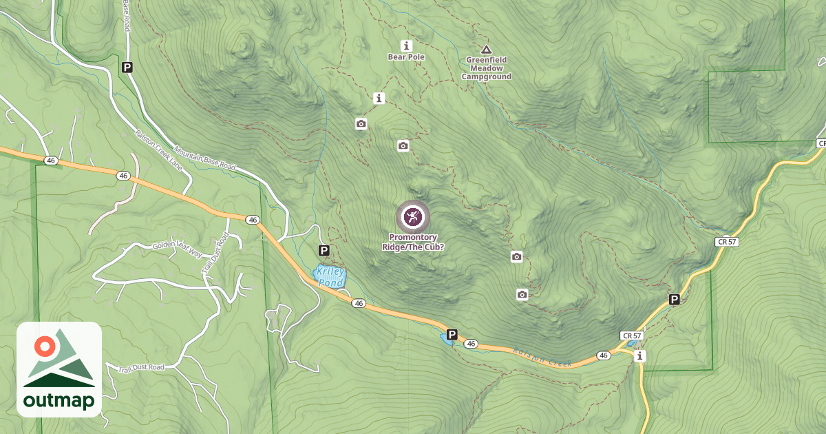 Map of Promontory Ridge/The Cub?