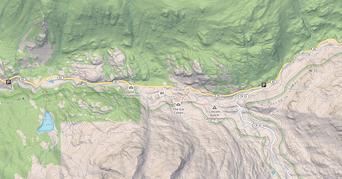 Map preview of Yardage