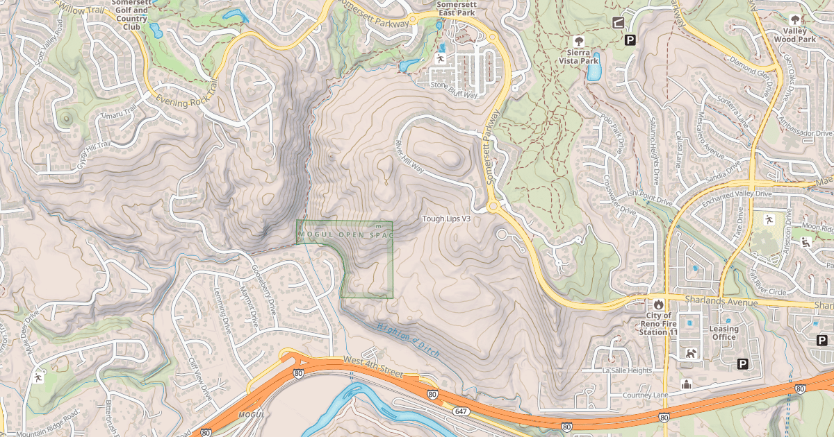 Map preview of Tough Lips