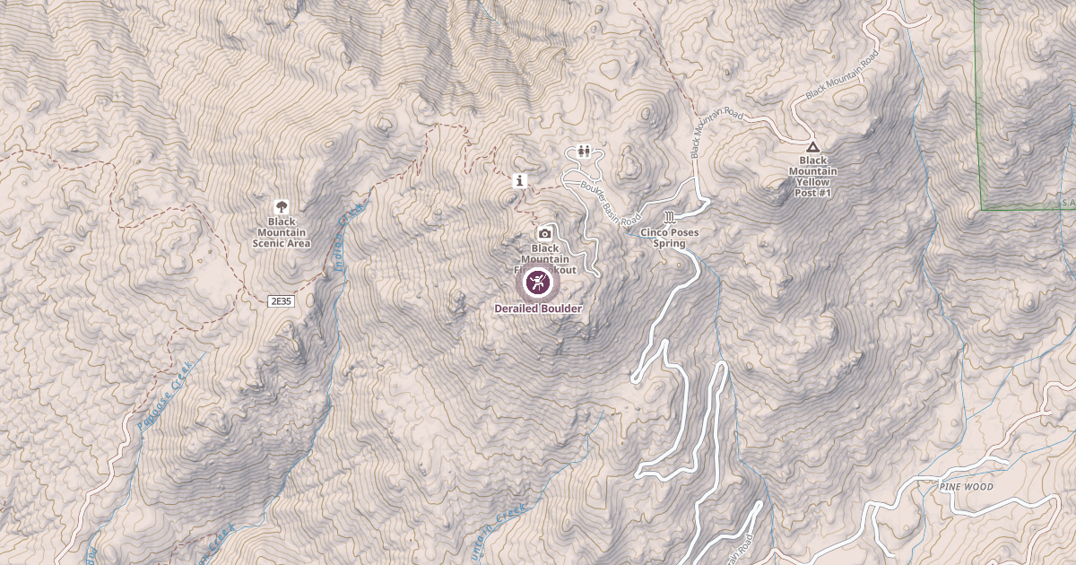 Map preview of Derailed Boulder