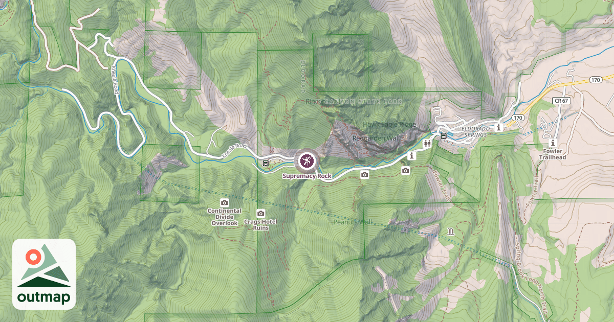 Map of Supremacy Rock