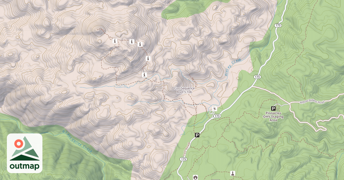 Map of Con-Sequence Roof