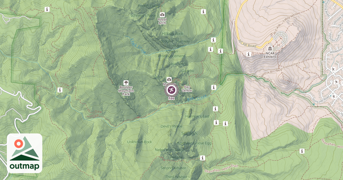Map of Fee