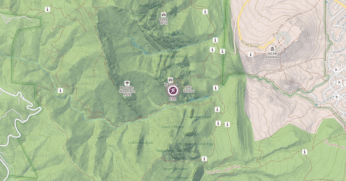 Map preview of Fee