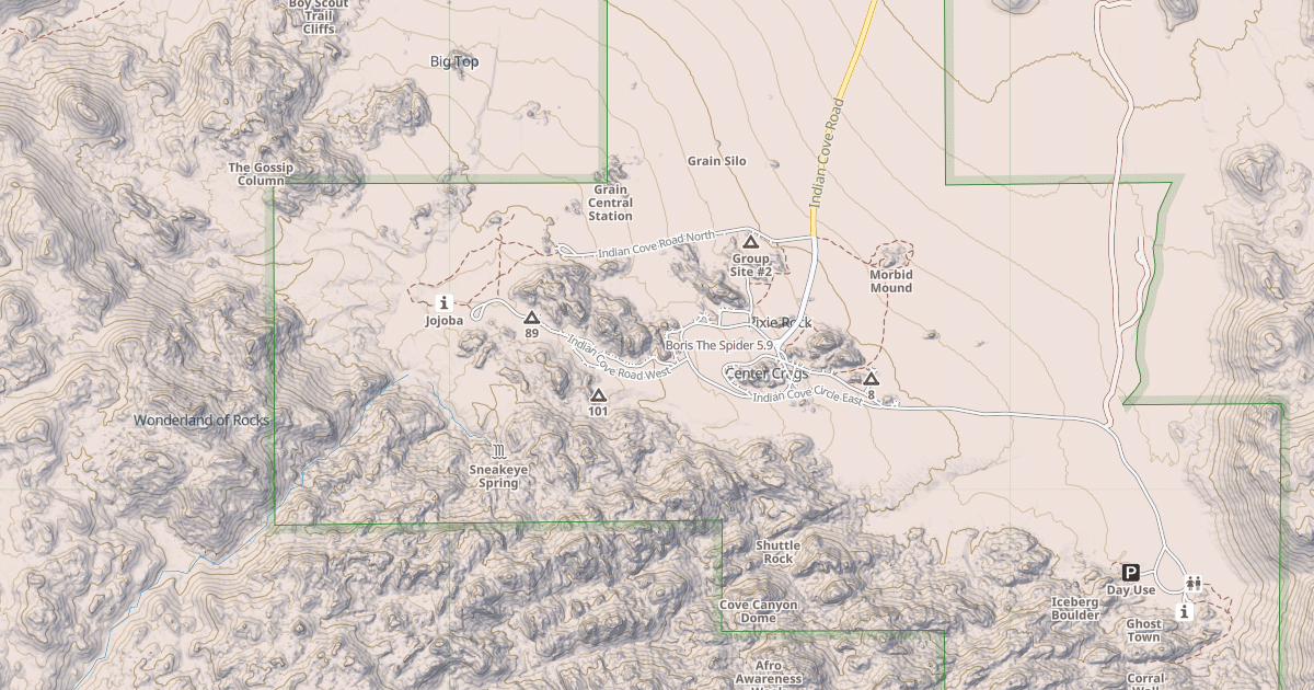 Map preview of Boris The Spider