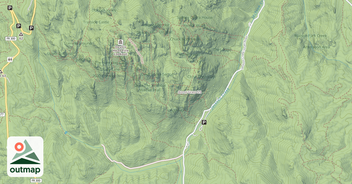 Map of Ass or Grass
