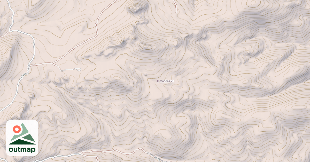Map of H Maddas