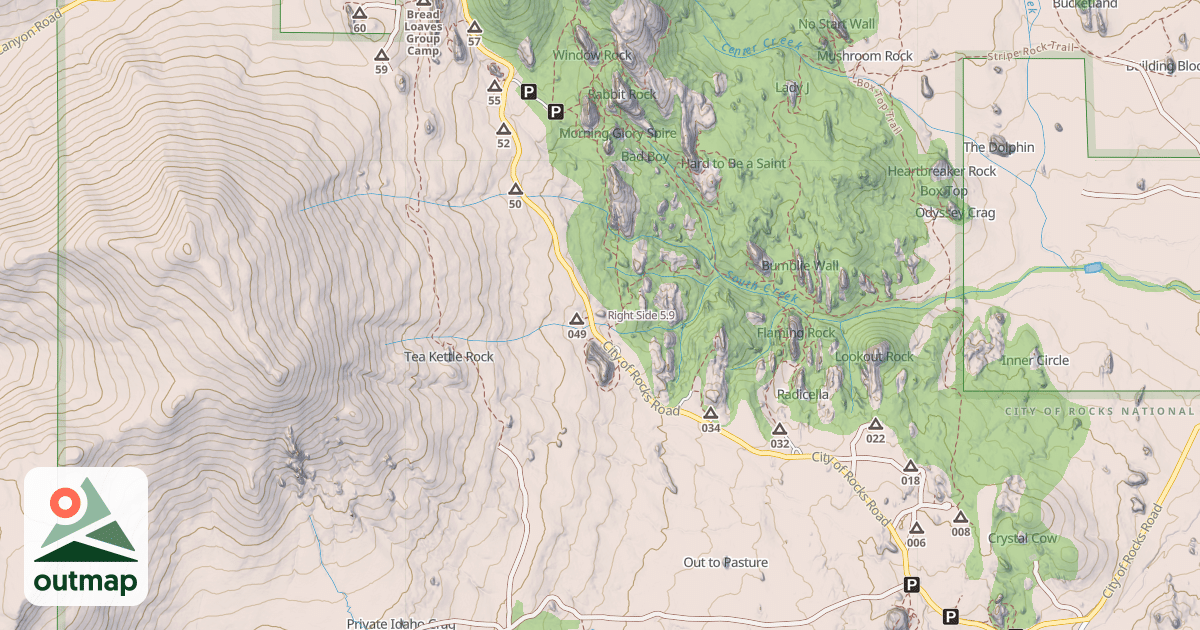 Map of Right Side