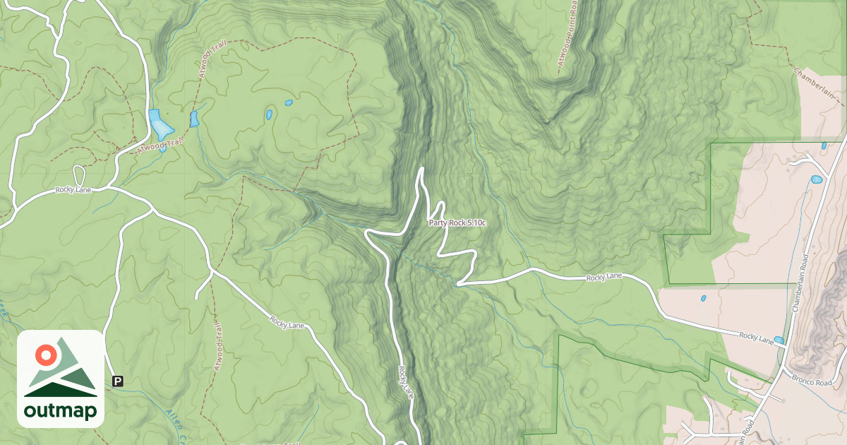 Map of Party Rock