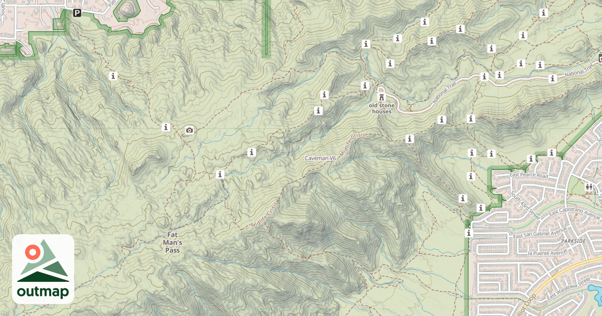 Map of Caveman