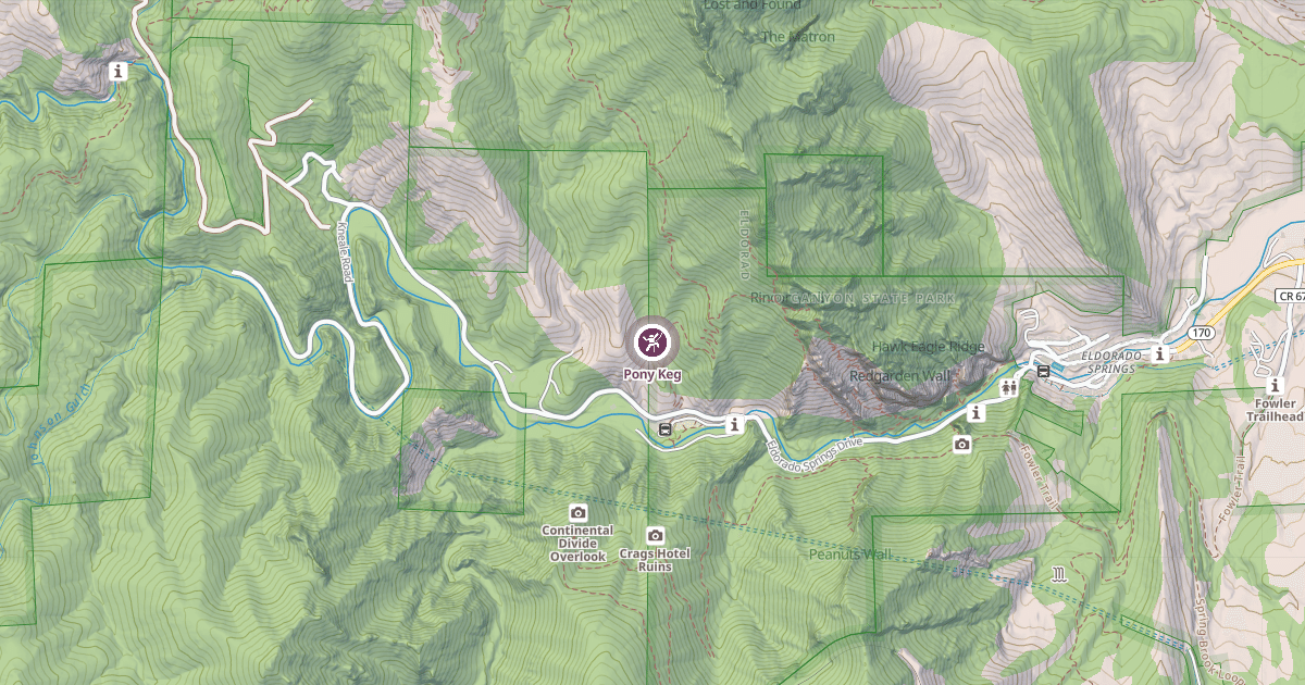 Map preview of Pony Keg