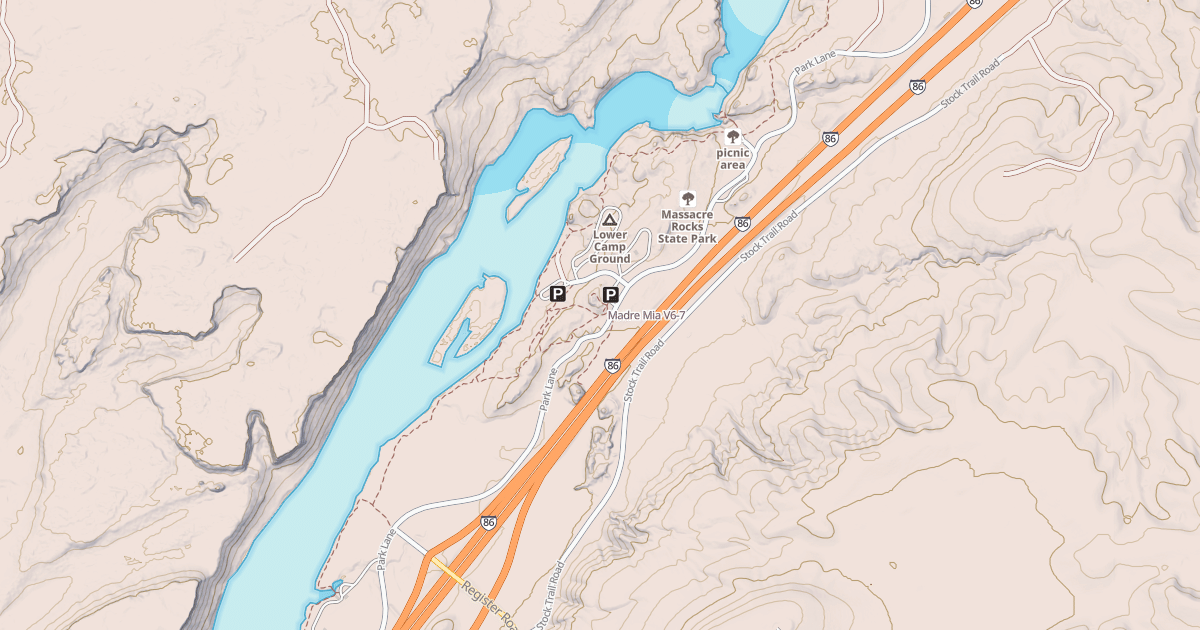 Map preview of Madre Mia