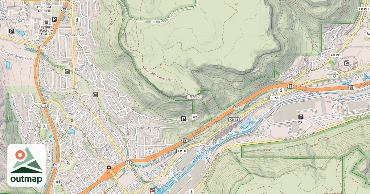 Map of Crack